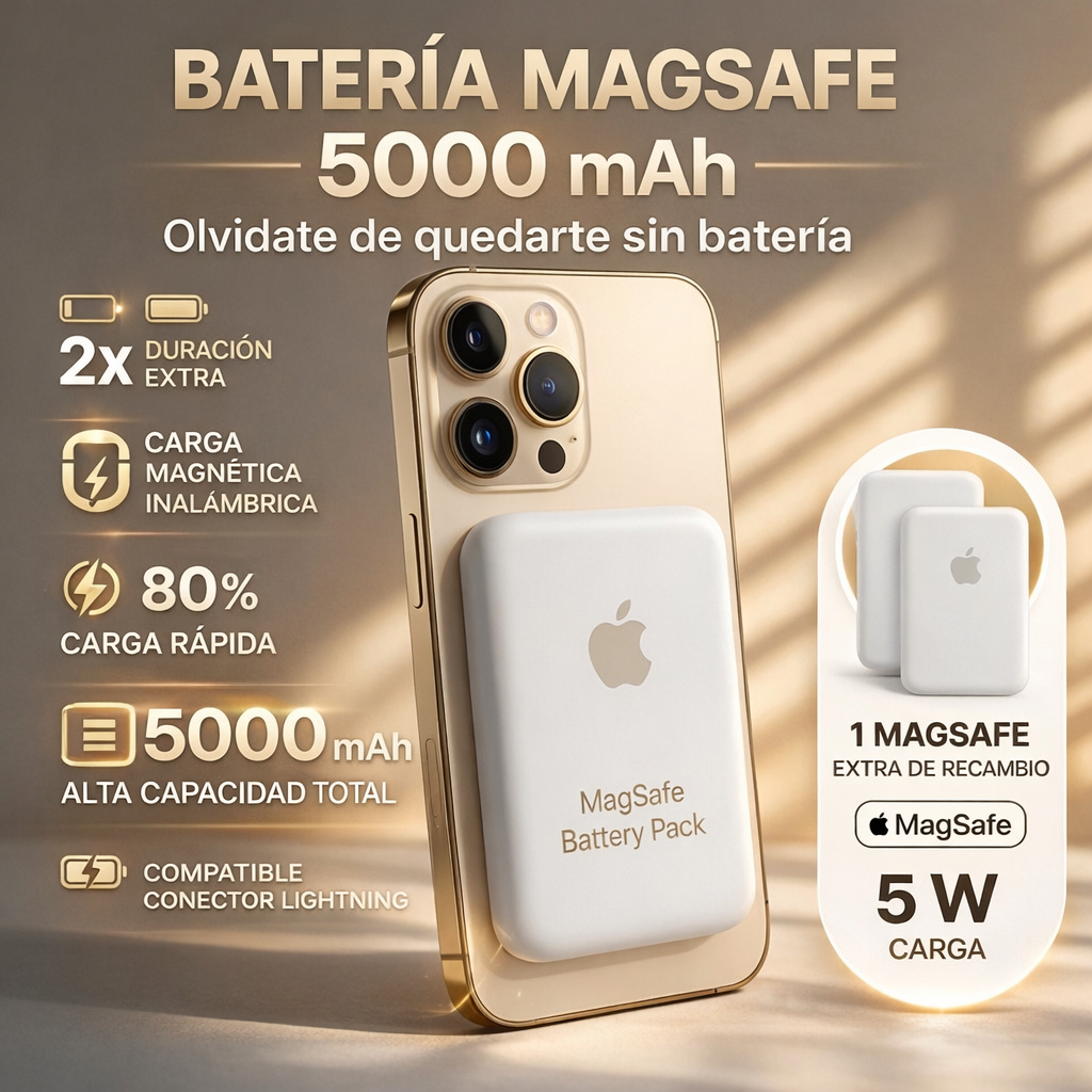 Batería MagSafe iPhone