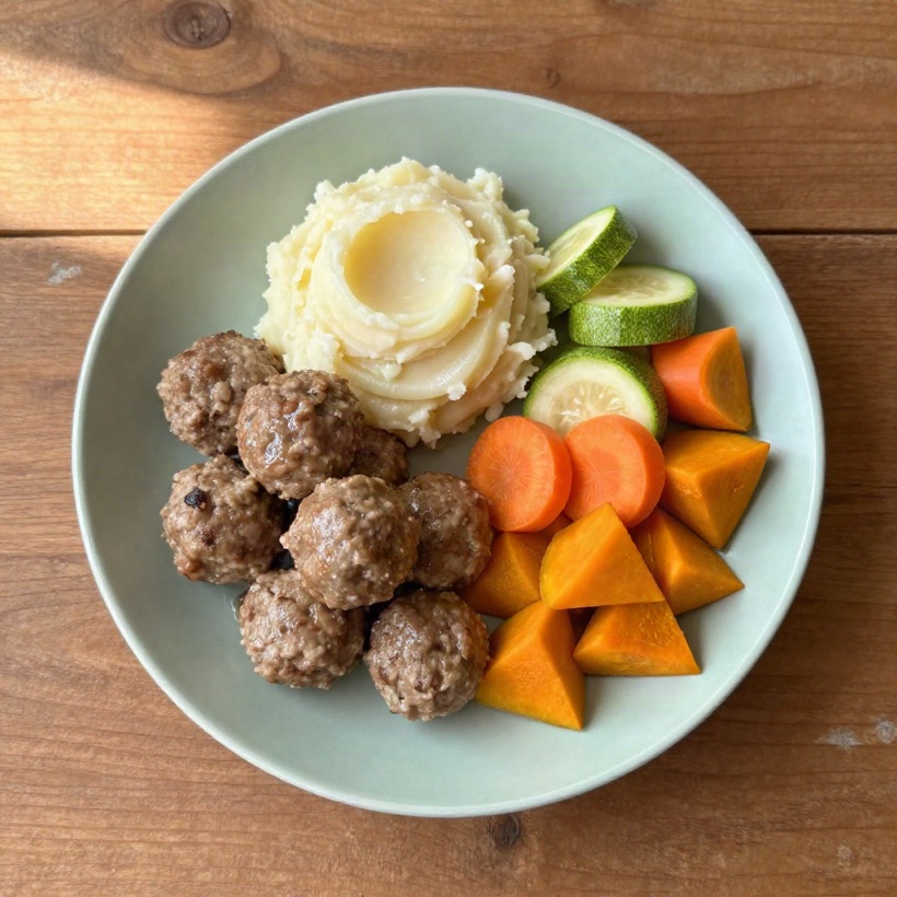 Comidas de la familia para bebé