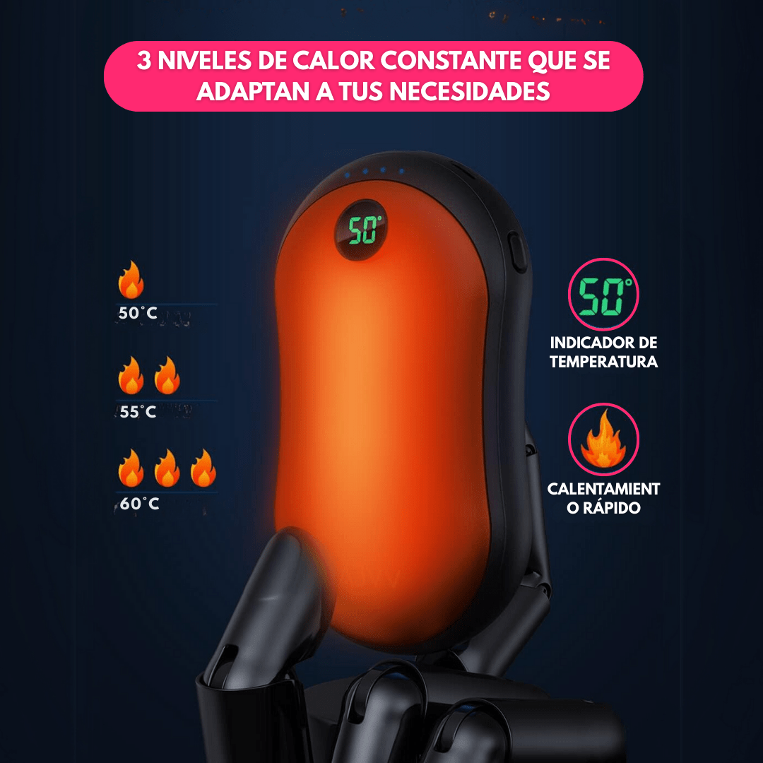 Calentador tamaño bolsillo