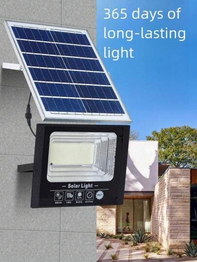 Foco luz led solar de 30W