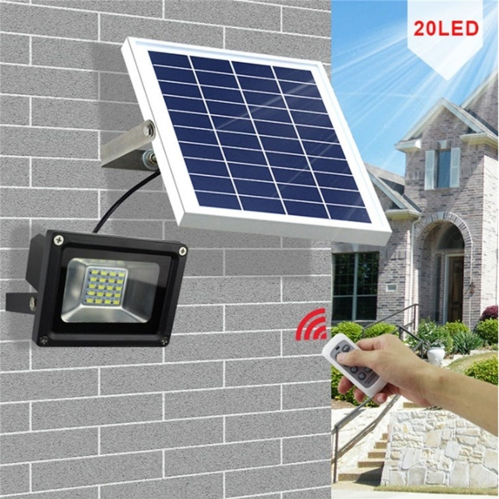 Foco luz led solar de 30W