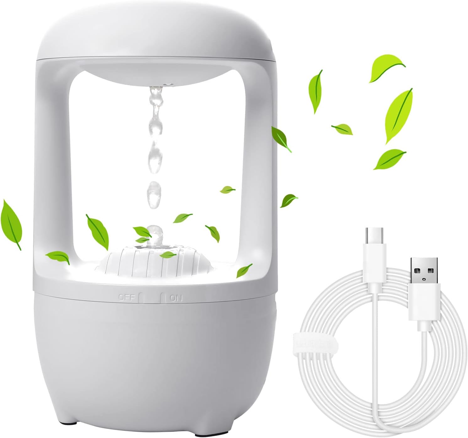 Humidificador Antigravedad LED — vista principal