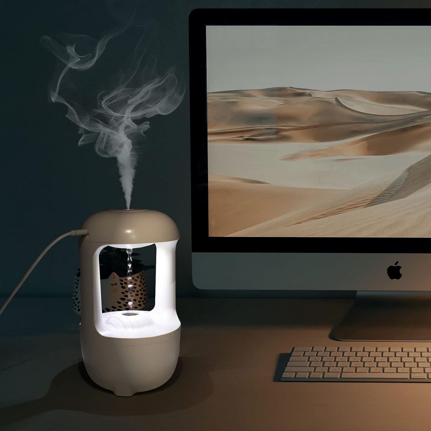 Humidificador Antigravedad — efecto antigravedad agua subiendo