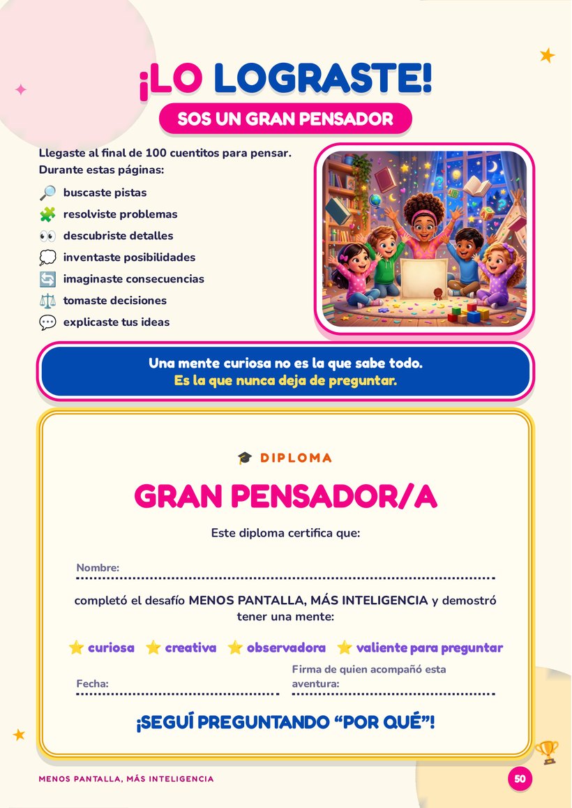 Diploma Gran Pensador/a