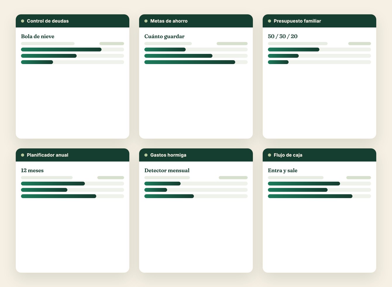 Pack de Plantillas Pro: 6 plantillas Excel