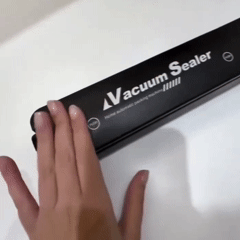 Sellando alimentos al vacío